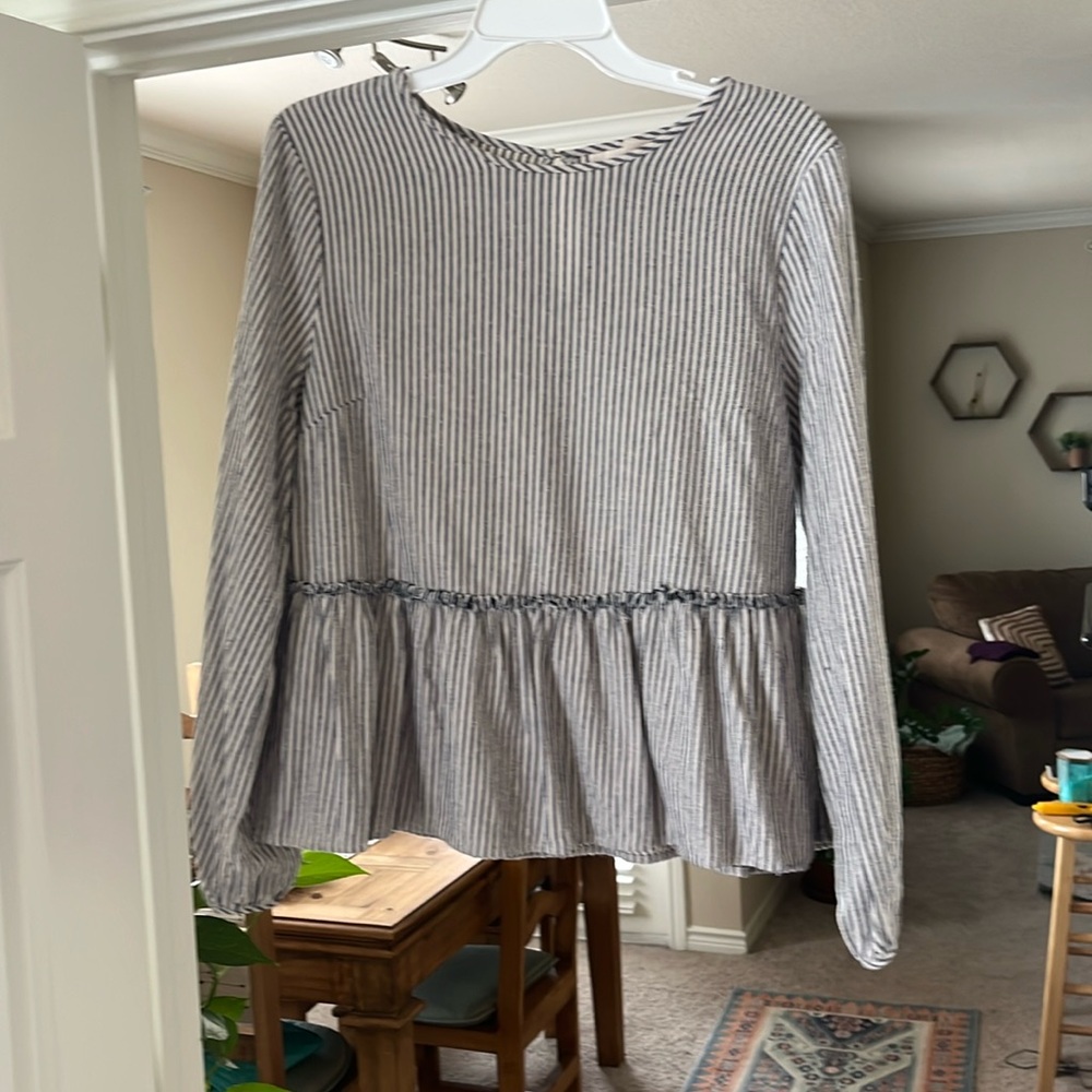 Universal Thread Striped Blouse